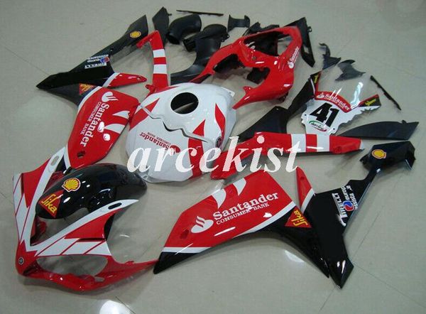 injection mold new abs motorcycle full fairings kit fit for yamaha yzf-r1 2007 2008 07 08 add tank cover bodywork set red white
injection mold new abs motorcycle full fairings kit fit for yamaha yzf-r1 2007 2008 07 08 add tank cover bodywork set red white