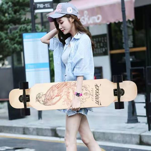 complete longboard skateboard street dancing downhill drift double rocker skateboard
complete longboard skateboard street dancing downhill drift double rocker skateboard