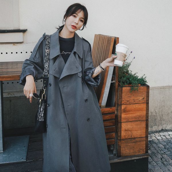 2020 spring and autumn new youth popular solid color double-breasted loose trench coat fashion casual wild mid-length shirt s-xl, Tan;black
2020 spring and autumn new youth popular solid color double-breasted loose trench coat fashion casual wild mid-length shirt s-xl, Tan;black