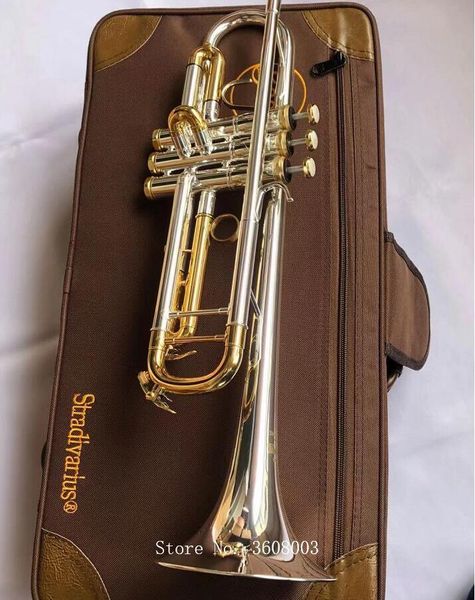 bach lt180s-72 trumpet silver plated gold key flat bb professional trumpet bell musical instruments brass
bach lt180s-72 trumpet silver plated gold key flat bb professional trumpet bell musical instruments brass