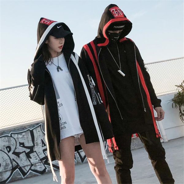 2019 zipper trim hoodie men trench coat men's and women's coats cloaks wizard hoodies lovers wear hip-hop coats and capes, Tan;black
2019 zipper trim hoodie men trench coat men's and women's coats cloaks wizard hoodies lovers wear hip-hop coats and capes, Tan;black