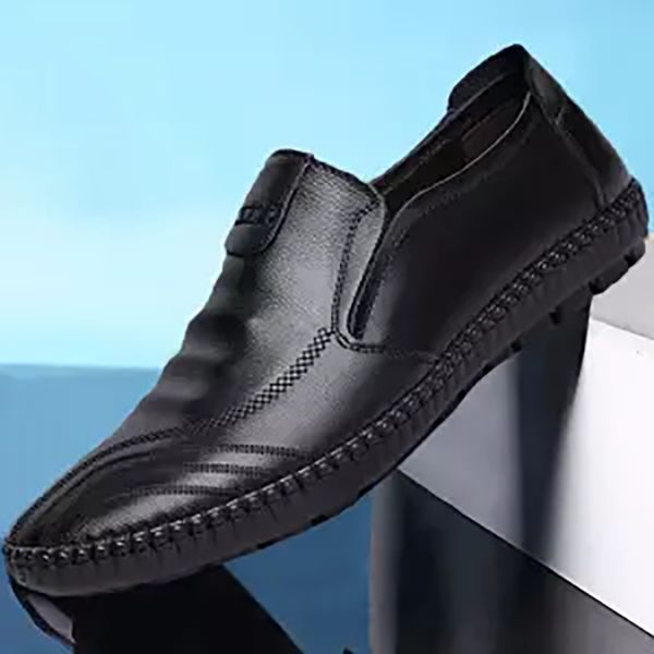 2019 men casual shoes breathable casual shoes men genuine leather leather driving, Black
2019 men casual shoes breathable casual shoes men genuine leather leather driving, Black