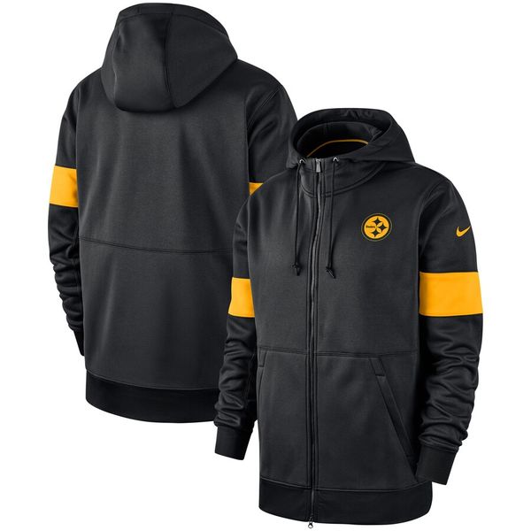 Majestic Mens Pittsburgh Steelers аутентичная толстовка Vintage NFL Sideline Performance Full-Zip Hoodie
Majestic Mens Pittsburgh Steelers аутентичная толстовка Vintage NFL Sideline Performance Full-Zip Hoodie
