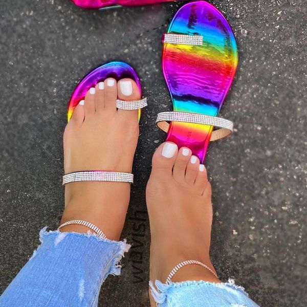 flat bottom colorful slippers new fashion wild female shoes summer korean student sandals and slippers large size 36-42, Black
flat bottom colorful slippers new fashion wild female shoes summer korean student sandals and slippers large size 36-42, Black