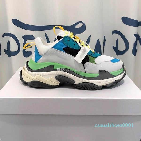 triple s green shoes fashion women men shoes new designer sneakers luxury fashion brand casual shoes size 35-45 model 01c, Black
triple s green shoes fashion women men shoes new designer sneakers luxury fashion brand casual shoes size 35-45 model 01c, Black