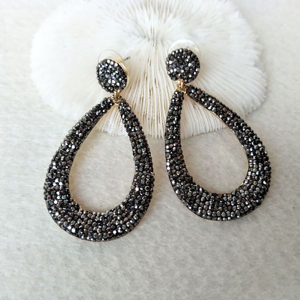 1 pair fashion water-drop earrings paved rhinestone crystal charm dangle earrings finding jewelry for women er456, Silver
1 pair fashion water-drop earrings paved rhinestone crystal charm dangle earrings finding jewelry for women er456, Silver
