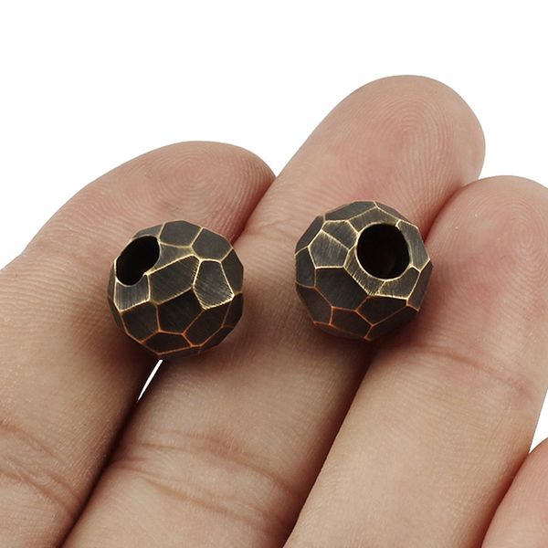 1pcs/lot vintage around brass knife beads ball shape beads rope pendant copper paracord beads diy
1pcs/lot vintage around brass knife beads ball shape beads rope pendant copper paracord beads diy