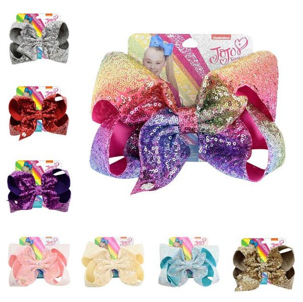 8inch girls sequins barrettes cute colorful hairpin bowknot glitter hair clips kids hairclip headress hair accessories boutique d6410, Slivery;white
8inch girls sequins barrettes cute colorful hairpin bowknot glitter hair clips kids hairclip headress hair accessories boutique d6410, Slivery;white