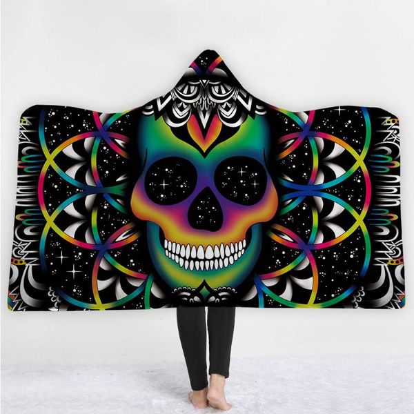 cilected skull series hooded blanket cloak 100% polyester quality thick double-layer plush wearable throwing blanket
cilected skull series hooded blanket cloak 100% polyester quality thick double-layer plush wearable throwing blanket