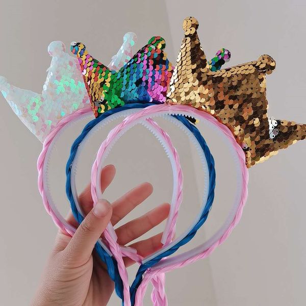 children's accessories head frozen wig braid princess aisha wig hair band hair band children's accessories, Slivery;white
children's accessories head frozen wig braid princess aisha wig hair band hair band children's accessories, Slivery;white