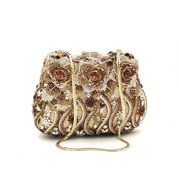 luxury women evening party clutches bag bridal wedding diamonds bag rhinestone accessories elegant rose flower crystal purse
luxury women evening party clutches bag bridal wedding diamonds bag rhinestone accessories elegant rose flower crystal purse