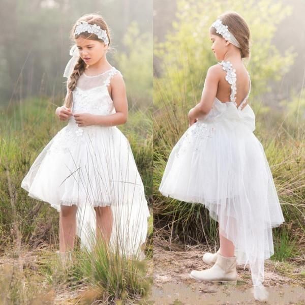 white girls pageant dress a line 2020 girl first communion dresses kids formal party wear flower girls birthday dress for wedding, White;blue
white girls pageant dress a line 2020 girl first communion dresses kids formal party wear flower girls birthday dress for wedding, White;blue