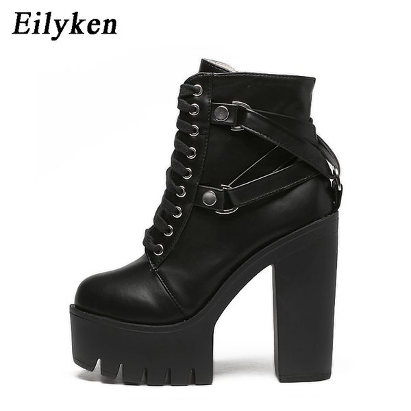 eilyken fashion black boots women 2019 new autumn lace-up soft leather platform shoes woman party ankle boots high heels
eilyken fashion black boots women 2019 new autumn lace-up soft leather platform shoes woman party ankle boots high heels