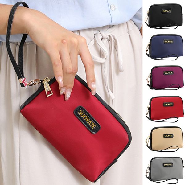 women clutch bags waterproof solid colors coin purse mobile phone bags long wallet handbags small cute ladies bag bolso mujer, Red;black
women clutch bags waterproof solid colors coin purse mobile phone bags long wallet handbags small cute ladies bag bolso mujer, Red;black