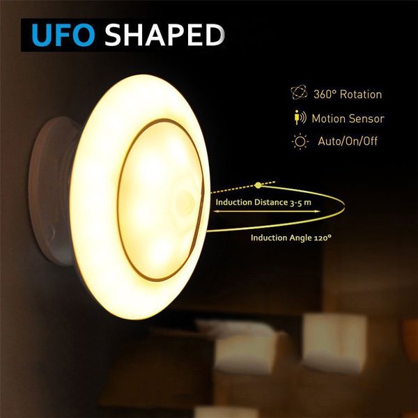 brelong датчик движения night light ufo led инфракрасная лампа индукции человеческого тела 360 градусов вращающаяся секция батареи теплый бе
brelong датчик движения night light ufo led инфракрасная лампа индукции человеческого тела 360 градусов вращающаяся секция батареи теплый бе