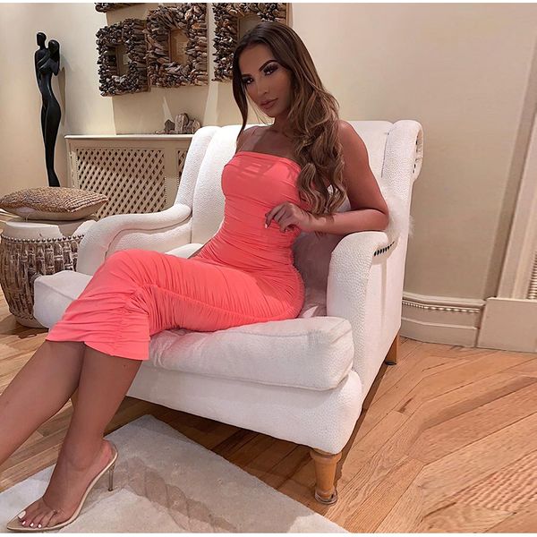 newasia 2 layers white summer dress women 2020 elegant ruched maxi dress pink party long dress dresses woman party night, Black;gray
newasia 2 layers white summer dress women 2020 elegant ruched maxi dress pink party long dress dresses woman party night, Black;gray