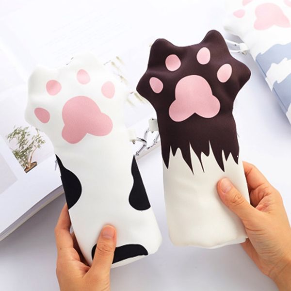 1 pcs portable cat claw pencils case cotton pencil bag 4 color school office stationery storage supplies
1 pcs portable cat claw pencils case cotton pencil bag 4 color school office stationery storage supplies