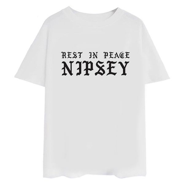 nipsey hussle mens designer t shirts letter printed style short sleeved crew neck t shirts mens fashion tees, White;black
nipsey hussle mens designer t shirts letter printed style short sleeved crew neck t shirts mens fashion tees, White;black