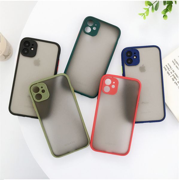 for iphone 11 pro xs 7 8 plus max lovebay solid color transparent matte phone case silicone shockproof hard pc
for iphone 11 pro xs 7 8 plus max lovebay solid color transparent matte phone case silicone shockproof hard pc