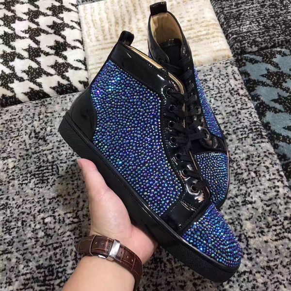 fashion designer high sneakers shoes for men party,dress & rubber sole red bottom shoes perfect-brands outdoor sports with box, Black
fashion designer high sneakers shoes for men party,dress & rubber sole red bottom shoes perfect-brands outdoor sports with box, Black