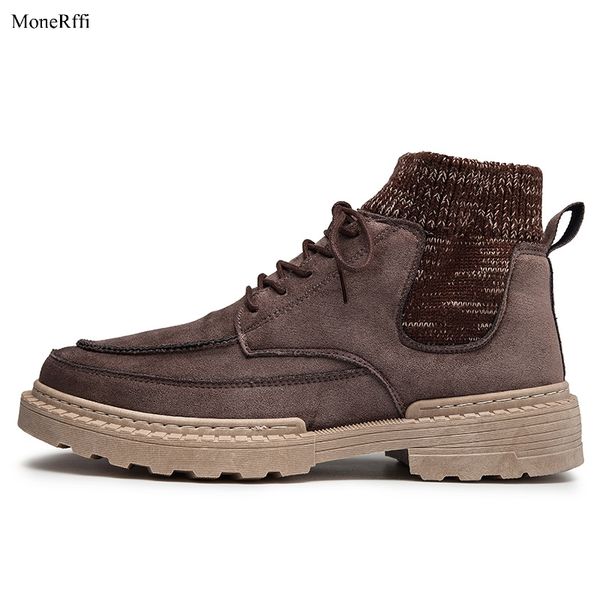 2019 winter snow boots men casual cow split leather shoes motorcycle comfortable flat men boots lace-up shoes male ankle boot, Black
2019 winter snow boots men casual cow split leather shoes motorcycle comfortable flat men boots lace-up shoes male ankle boot, Black