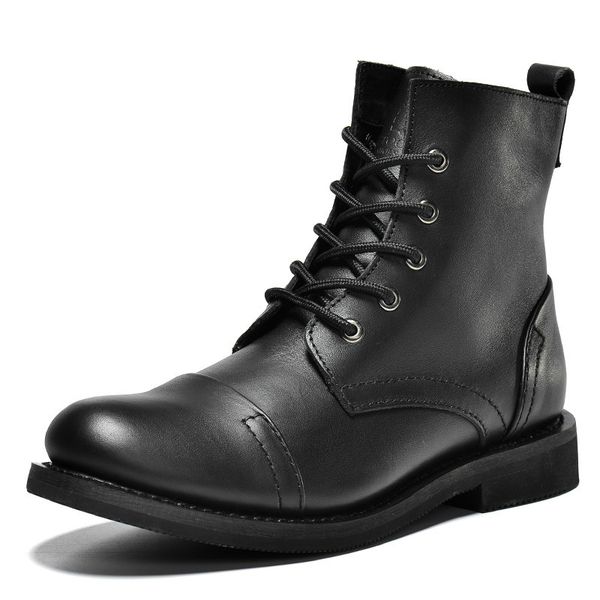 2019 new ultra-men's boots genuine leather boots men brand fashion lace-up high for man black brown
2019 new ultra-men's boots genuine leather boots men brand fashion lace-up high for man black brown