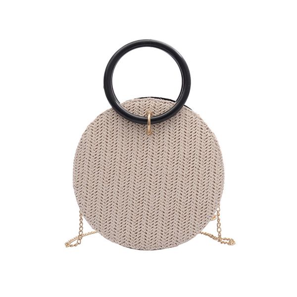 new women bags summer straw wild messenger bags shoulder bag small round bag woven rattan pack small beach handbag 2019 #t2
new women bags summer straw wild messenger bags shoulder bag small round bag woven rattan pack small beach handbag 2019 #t2