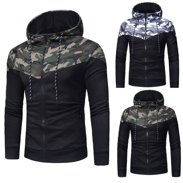 men's autumn winter camouflage sweatshirt pants sets sports suit tracksuit running sets, Black;blue
men's autumn winter camouflage sweatshirt pants sets sports suit tracksuit running sets, Black;blue