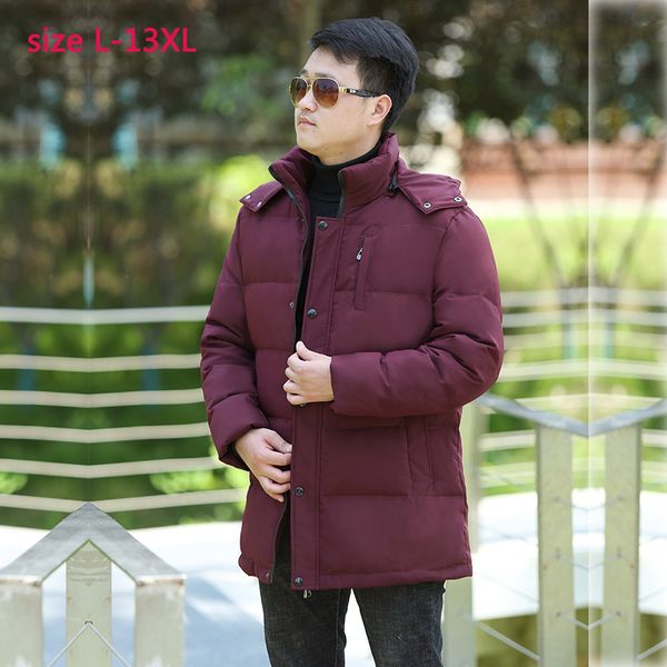 new arrival jacket men with hood thicker filler350g white duck down casual super large plus size l11xl12xl13xl, Black
new arrival jacket men with hood thicker filler350g white duck down casual super large plus size l11xl12xl13xl, Black
