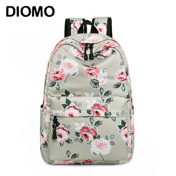 diomo ladies' schoolbag 2018 flower peony pattern backpack elegant school bag for girls vintage bag
diomo ladies' schoolbag 2018 flower peony pattern backpack elegant school bag for girls vintage bag