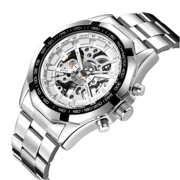 men watches fashion skeleton watch men automatic mechanical watches stainless steel horloge heren, Slivery;brown
men watches fashion skeleton watch men automatic mechanical watches stainless steel horloge heren, Slivery;brown