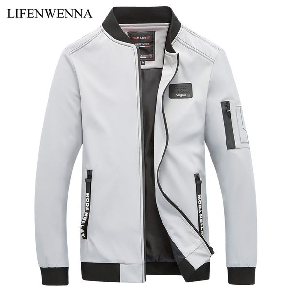 2018 autumn new arrival men's jacket fashion solid stand collar jackets and coats casual sportswear bomber jacket plus size 5xl, Black;brown
2018 autumn new arrival men's jacket fashion solid stand collar jackets and coats casual sportswear bomber jacket plus size 5xl, Black;brown