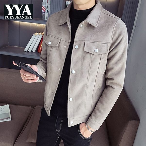 autumn mens slim fit suede jacket casual college solid color short coat male high street long sleeve biker jacket outerwear coat, Black;brown
autumn mens slim fit suede jacket casual college solid color short coat male high street long sleeve biker jacket outerwear coat, Black;brown