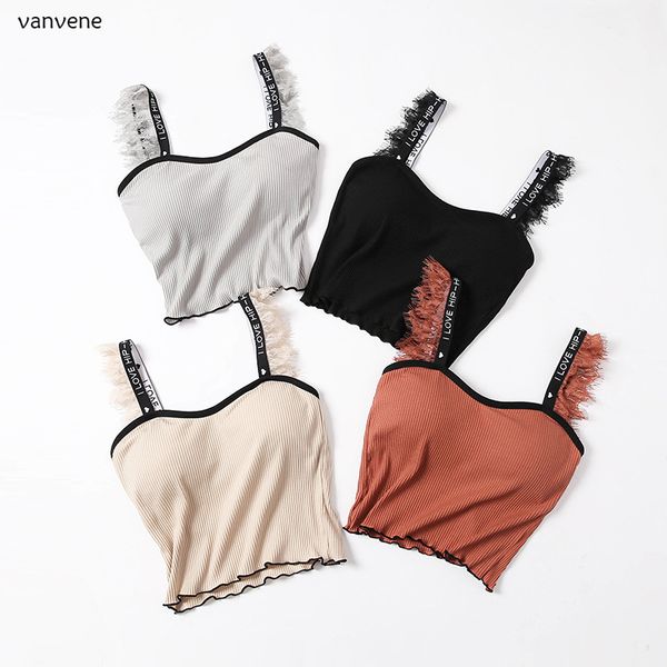 lettered strap half length small vest eyelash lace frilled wrap-around bare midriff with chest pad camisole v8137, Black;white
lettered strap half length small vest eyelash lace frilled wrap-around bare midriff with chest pad camisole v8137, Black;white