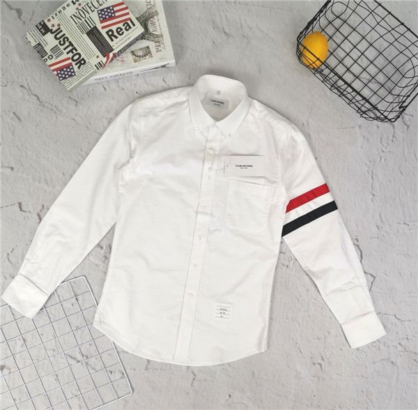 19ss new luxurious brands design thom tb browne oxford blouse men women fashion casual streetwear sweatshirts outdoor shirts, Gray;blue
19ss new luxurious brands design thom tb browne oxford blouse men women fashion casual streetwear sweatshirts outdoor shirts, Gray;blue