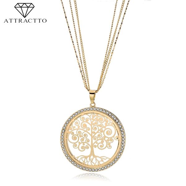 attractto gold round tree of life statement necklace pendants charms for women stainless steel silver jewelry necklace sne180007
attractto gold round tree of life statement necklace pendants charms for women stainless steel silver jewelry necklace sne180007