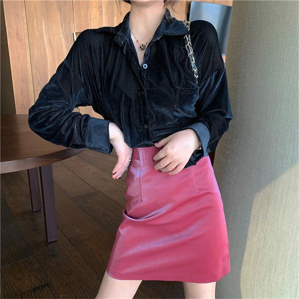 alien kitty 2020 vintage velvet basic с длинным рукавом теплая шикарная мода уличная одежда рождество мягкий элегантный топ свободная рубашк, White
alien kitty 2020 vintage velvet basic с длинным рукавом теплая шикарная мода уличная одежда рождество мягкий элегантный топ свободная рубашк, White