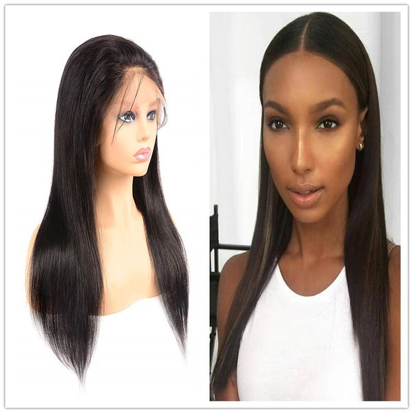 360 full lace frontal wig pre plucked natural hairline with baby hair straight lace front human hair wigs for women brazilian remy hair, Black;brown
360 full lace frontal wig pre plucked natural hairline with baby hair straight lace front human hair wigs for women brazilian remy hair, Black;brown