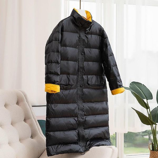 fashion women coat casual cotton padded jacket outwear parkas long slim warm jacket feminina, Black
fashion women coat casual cotton padded jacket outwear parkas long slim warm jacket feminina, Black