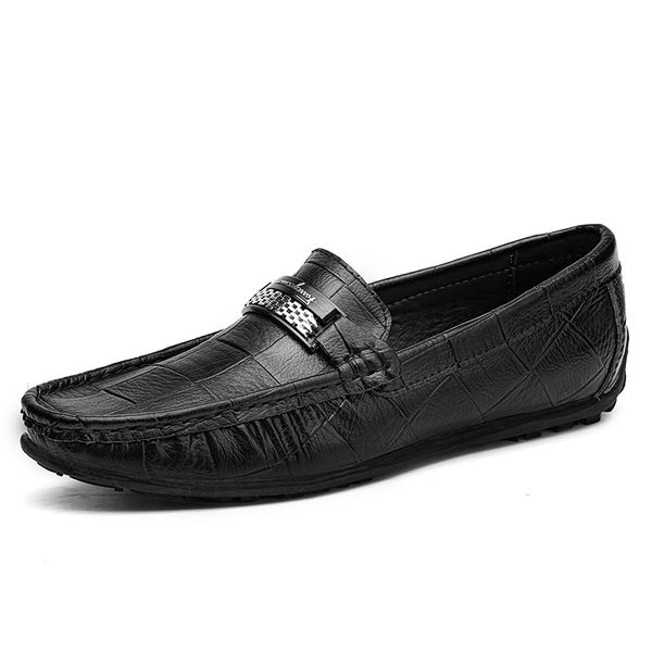 flats men casual leather shoes designer male loafers moccasins shoes breathable slip on lightweight driving plus size, Black
flats men casual leather shoes designer male loafers moccasins shoes breathable slip on lightweight driving plus size, Black