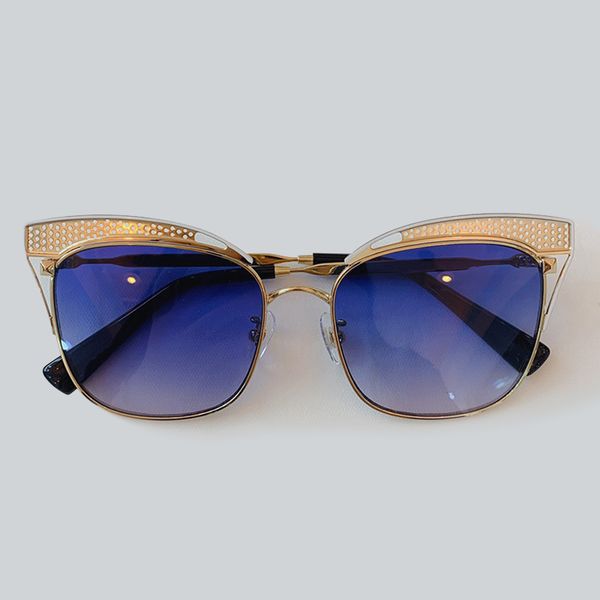 vintage sunglasses women brand hollow out metal frame cat eye sunglasses uv400, White;black
vintage sunglasses women brand hollow out metal frame cat eye sunglasses uv400, White;black