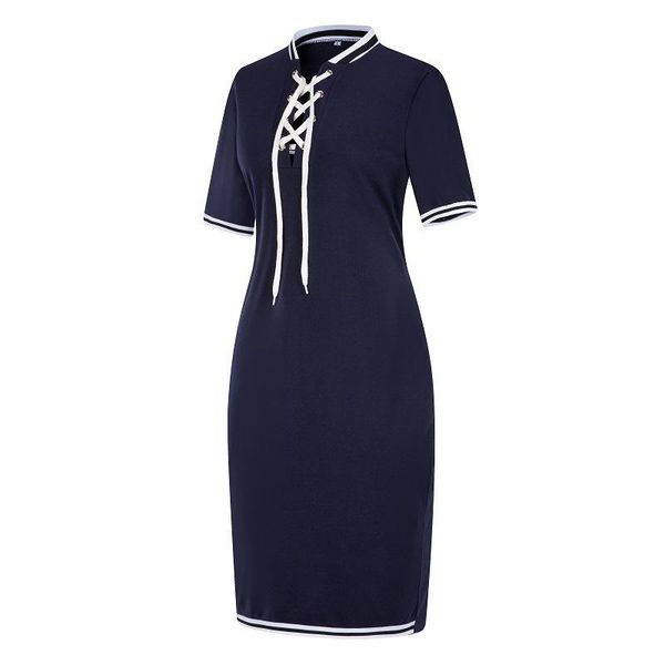 casual dress stand collar with ribbon pencil dress fashion designer panelled dress 6xl womens summer, Black;gray
casual dress stand collar with ribbon pencil dress fashion designer panelled dress 6xl womens summer, Black;gray