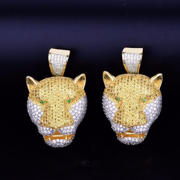aminal men's leopard head pendant necklaces with tennis chain gold color ice out cubic zircon rock street hip hop jewelry, Silver
aminal men's leopard head pendant necklaces with tennis chain gold color ice out cubic zircon rock street hip hop jewelry, Silver
