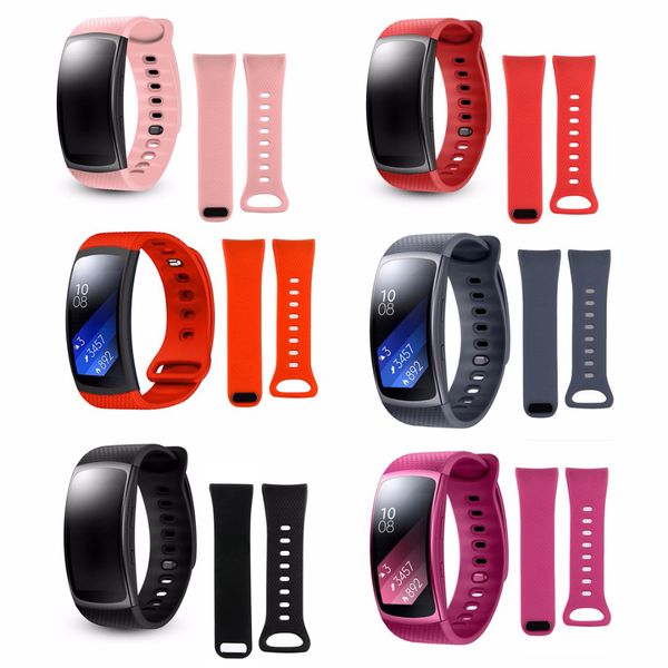 replacement silicone wrist band strap bracelet watchband for samsung gear fit 2 sm-r360 watch, Black;red
replacement silicone wrist band strap bracelet watchband for samsung gear fit 2 sm-r360 watch, Black;red