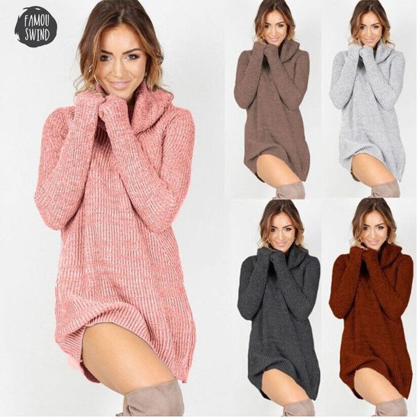 women winter sweater dress casual knitted oversize sweaters dresses long sleeve sweaters long dress pullover designer clothes, Black;gray
women winter sweater dress casual knitted oversize sweaters dresses long sleeve sweaters long dress pullover designer clothes, Black;gray