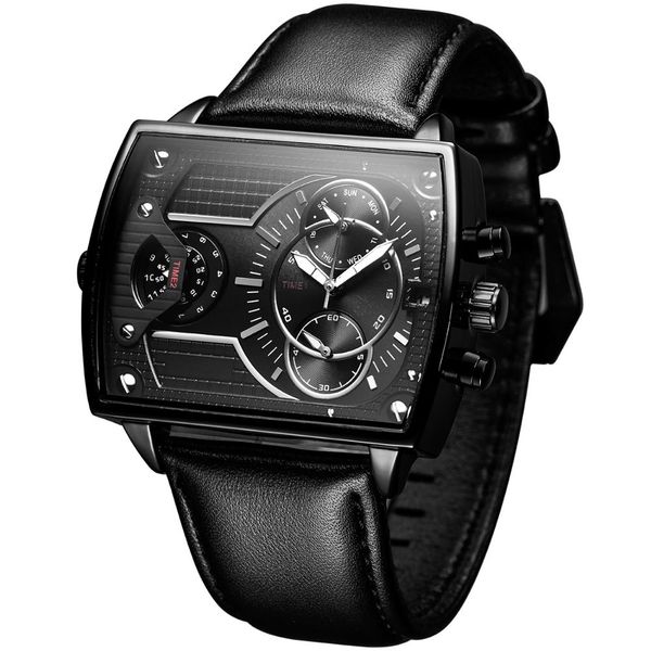 6.11 mens new fashion genuine leather band two time zone waterproof colors glass quartz watch men sport watch relogio masculino, Slivery;brown
6.11 mens new fashion genuine leather band two time zone waterproof colors glass quartz watch men sport watch relogio masculino, Slivery;brown