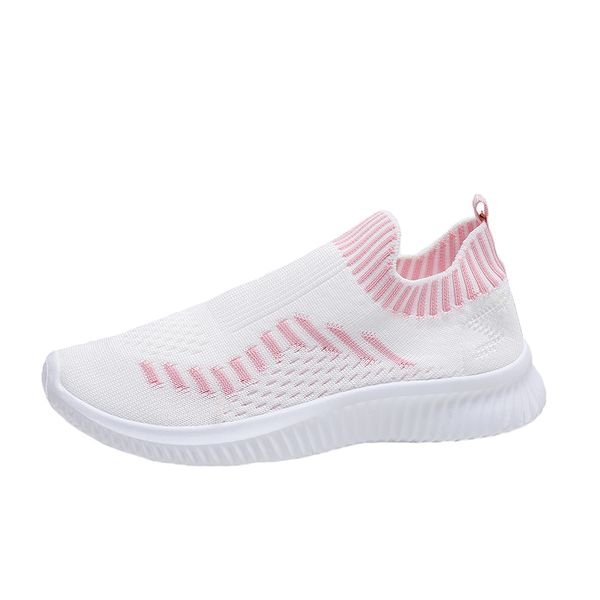 outdoor breathable flying weaving walking shoes women slip-on light sports shoes casual white sneakers, Black
outdoor breathable flying weaving walking shoes women slip-on light sports shoes casual white sneakers, Black