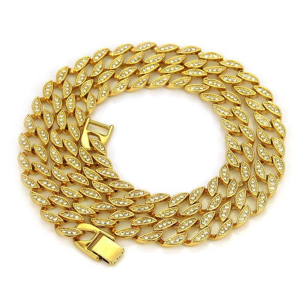 2020 designer european and american hip hop diamond chain necklace cuban men's domineering retro geometric crossover chain big gold
2020 designer european and american hip hop diamond chain necklace cuban men's domineering retro geometric crossover chain big gold