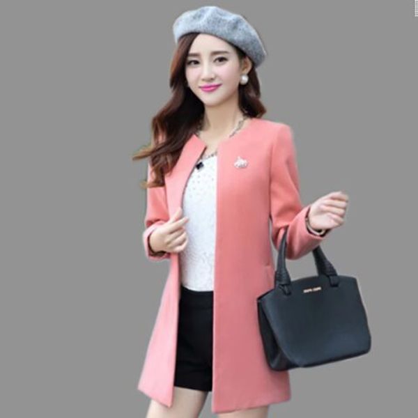 autumn and winter women coats lady clothing new woolen coat slim large size women's women's long section woolen coat, Black
autumn and winter women coats lady clothing new woolen coat slim large size women's women's long section woolen coat, Black
