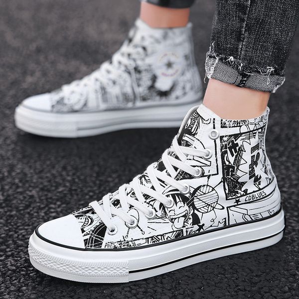 canvas shoes hight-breathable casual versatile shoes summer new style 2019 students fashion network red men's trendy, Black
canvas shoes hight-breathable casual versatile shoes summer new style 2019 students fashion network red men's trendy, Black
